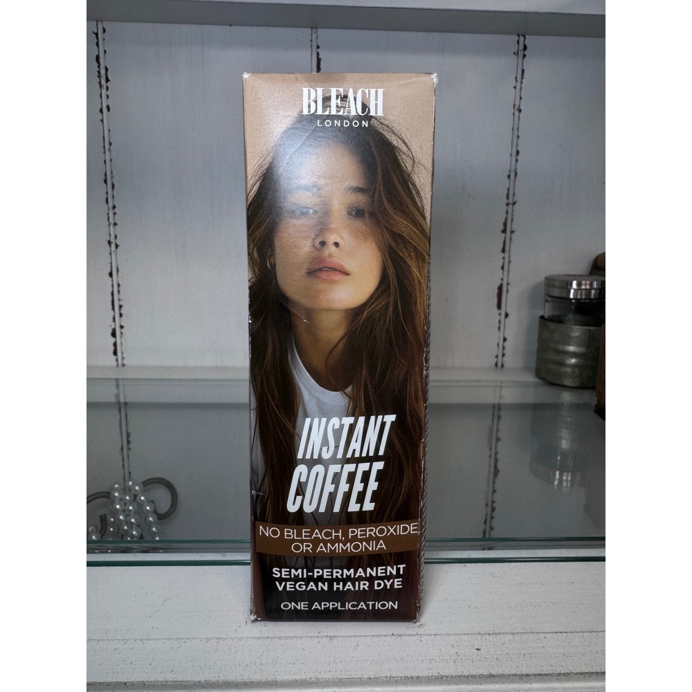 Bleach London Instant Coffee Semi-Permanent Vegan Hair Dye Brown 5 oz No Ammonia